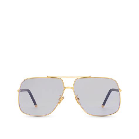 LV First Squared Pilot Sunglasses S00 